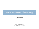 Process of Learning