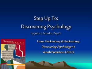 Step Up To: Psychology