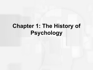 Review Unit 1 History of Psy 2014-2015