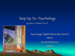 Step Up To: Psychology