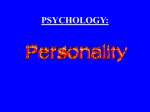 Personality traits