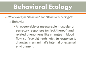 Lec 2 Introduction to Behavioral Ecology_ Lec 2