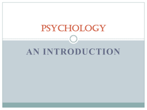 introductiontopsychology