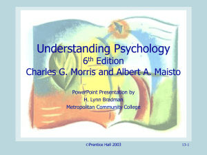 Understanding Psychology 5th Edition Morris and Maisto