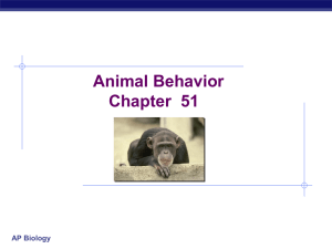 Ch 51 Animal Behavior student notes-wiki
