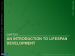 An Introduction to Lifespan Development