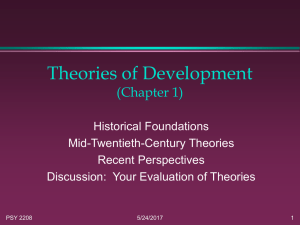 Theories of Development