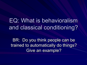 Behavioralism-2