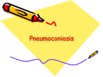 pneumoconiosis