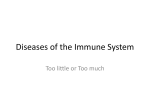 Diseases of the Immune System