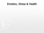 Emotion & Stress - Central Connecticut State University