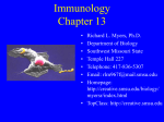 Immunology