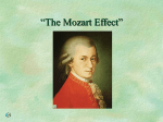 “The Mozart Effect”
