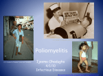 Poliomyelitis