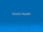 World Health - Westminster College