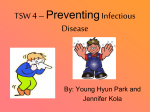 TSW 3 – Preventing Infectious Disease