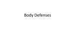 Body Defenses