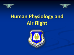 Human Physiology and Air Flight