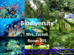 Biodiversity Power Point Notes