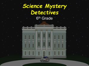Science Mystery Detectives