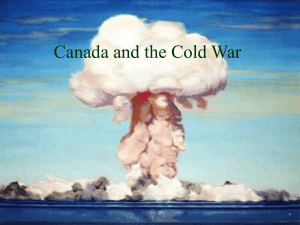 Canada and Conflict in the Cold War