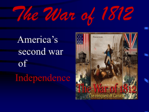 The War of 1812