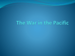 The War in the Pacfic