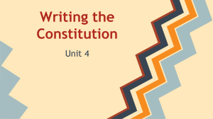 Writing the Constitution