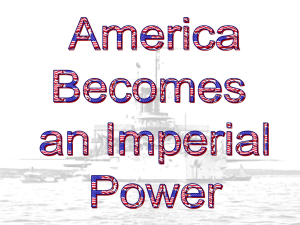 America Becomes A Colonial Power