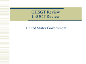 GHSGT Review - Effingham County Schools