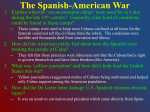 The Spanish-American War