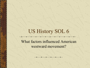 US History SOL 6