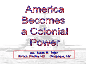 America Becomes A Colonial Power