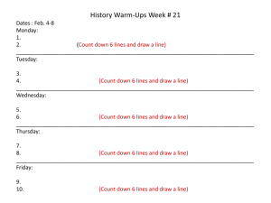 U.S. History Warm Up #21