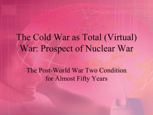 The Cold War