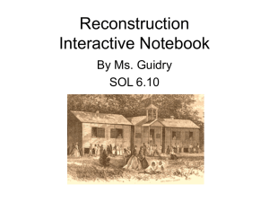 Reconstruction Interactive Notebook