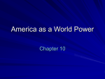 America as a World Power