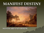 manifest destiny - OCPS TeacherPress