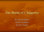 The Battle of Chippawa