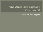 The American Pageant: Chapter 37