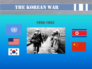 Background of The Korean War