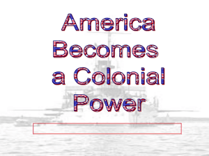 America Becomes A Colonial Power