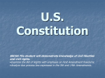 Constitution - Articles & Amendments