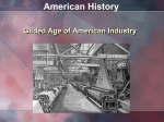 PPT: Industrialization in the Gilded Age