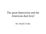 The great depression and the dust bowl