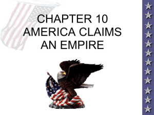 america claims an empire