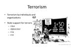 Terrorism