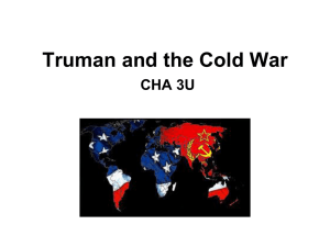 TrumanCOLDWAR