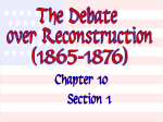 Chapter 10 Section 1 13 th Amendment