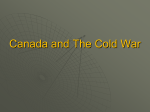 The Cold War…brrrrrr